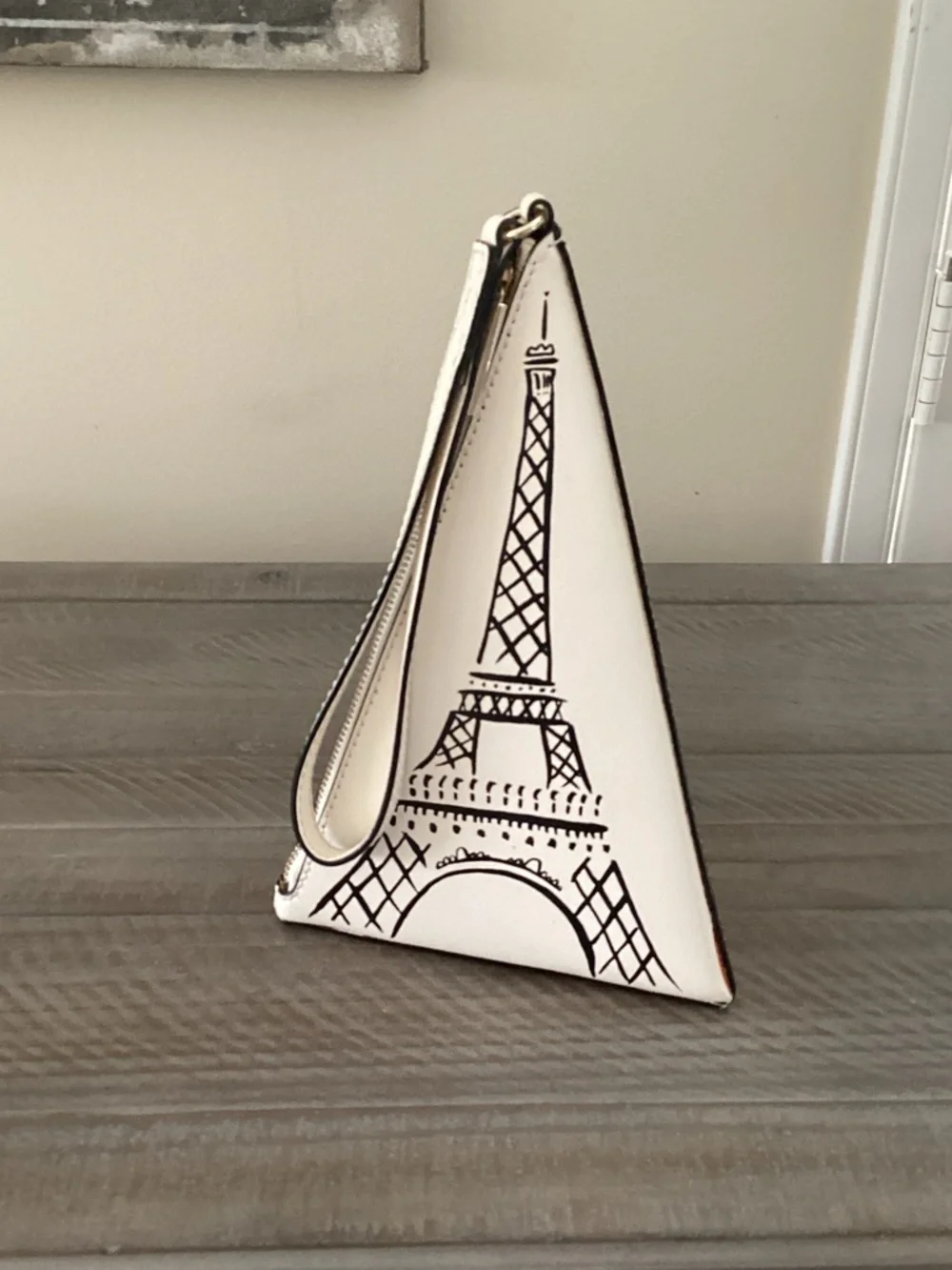 kate spade White Pyramid Eiffel Tower Wristlet - Picture 2 of 4